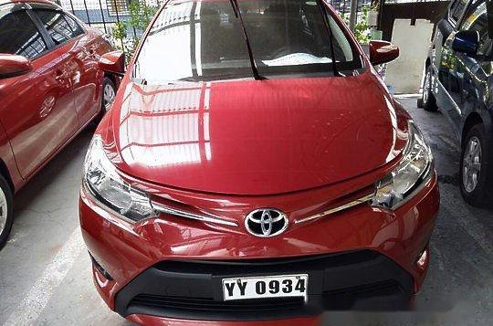 Sell Red 2016 Toyota Vios at 10000 km-1