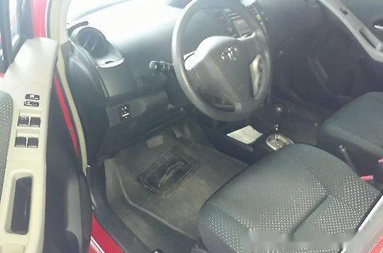 Red Toyota Yaris 2009 Automatic Gasoline for sale in Manila-4