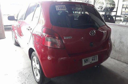 Red Toyota Yaris 2009 Automatic Gasoline for sale in Manila-2