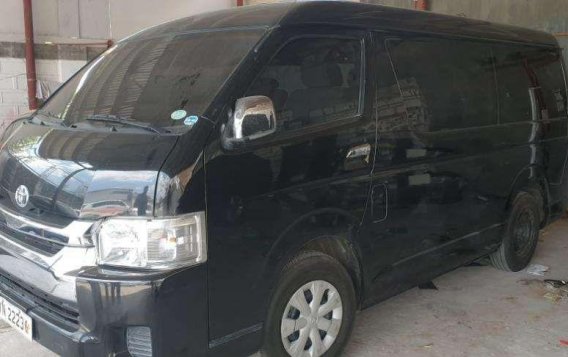 Sell Black 2017 Toyota Hiace at 20000 km in Quezon City-2