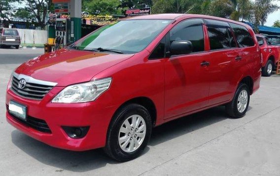 Sell Red 2014 Toyota Innova at Manual Diesel at 85000 km in Meycauayan-1