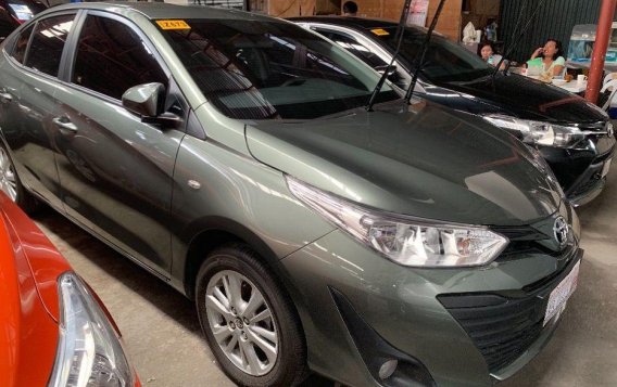 Selling Green Toyota Vios 2019 Automatic Gasoline in Quezon City