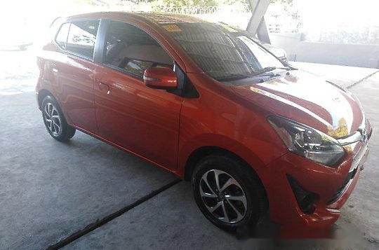 Sell Orange 2018 Toyota Wigo at 5000 km for sale