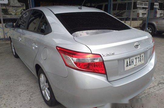 Silver Toyota Vios 2014 Automatic Gasoline for sale in Marikina-2