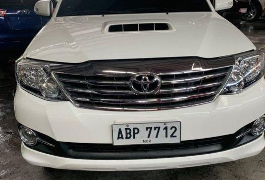 Selling White Toyota Fortuner 2016 at 13000 km in Quezon City