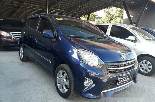 Selling Blue Toyota Wigo 2016 for sale