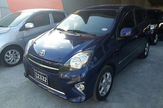 Selling Blue Toyota Wigo 2016 for sale-2