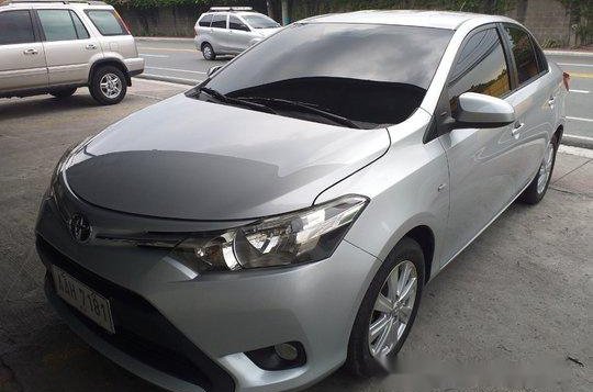 Silver Toyota Vios 2014 Automatic Gasoline for sale in Marikina-1