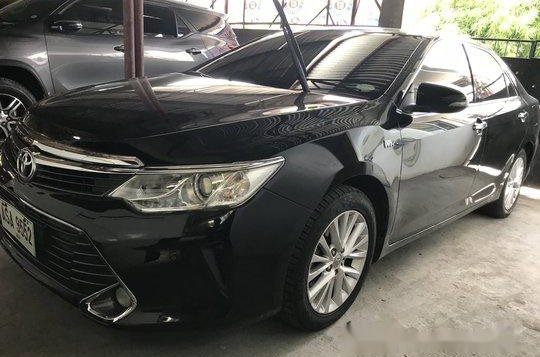 Black Toyota Camry 2015 Automatic Gasoline for sale in Quezon City-1