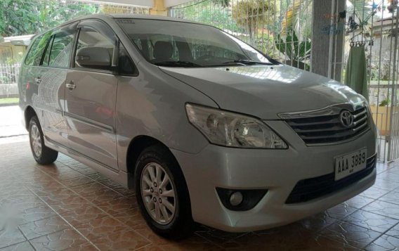 Selling Toyota Innova 2014 at 80000 km in Lipa