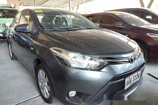 Selling Grey Toyota Vios 2015 Manual Gasoline for sale