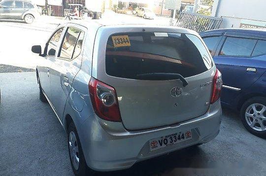 Silver Toyota Wigo 2017 Manual Gasoline for sale -2