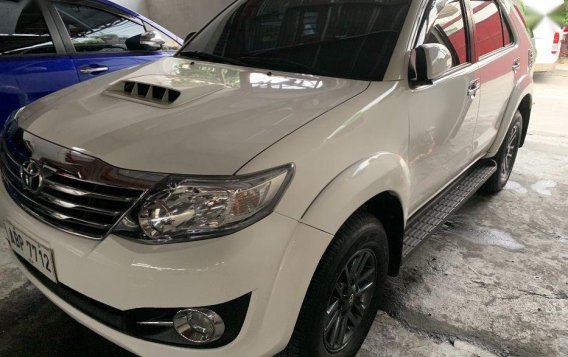 Sell White 2016 Toyota Fortuner at Manual Diesel at 13000 km in Quezon City-2