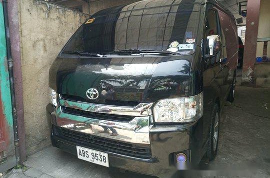 Selling Black Toyota Hiace 2016 Manual Diesel for sale in Taguig-1