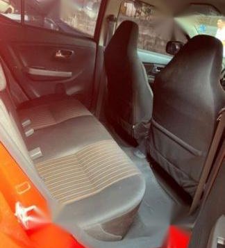 Sell Red 2018 Toyota Wigo at Manual Gasoline at 2800 km in Quezon City-3