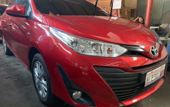 Selling Red Toyota Vios 2018 in Quezon City