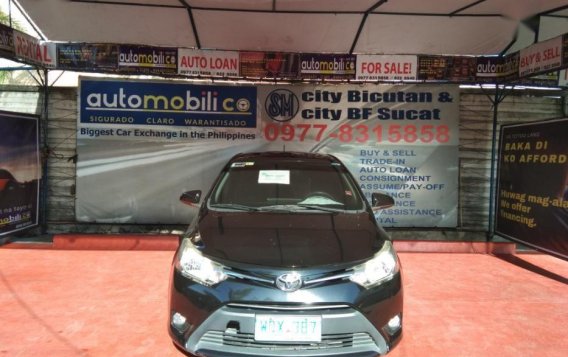 Sell Black 2014 Toyota Vios at Automatic Gasoline at 70000 km in Parañaque