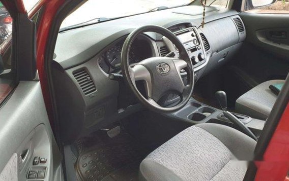 Selling Red Toyota Innova 2015 Automatic in Quezon City-8