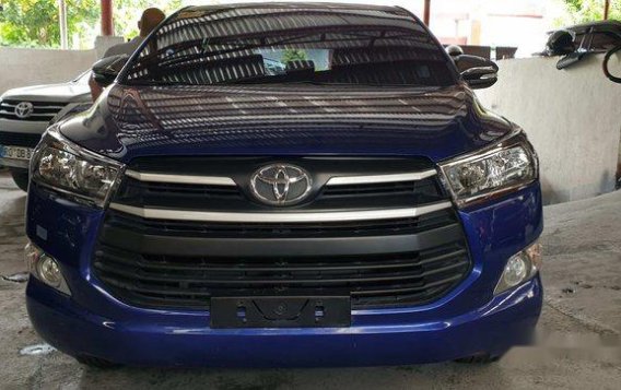 Selling Blue Toyota Innova 2017 at 12000 km in Quezon City-1