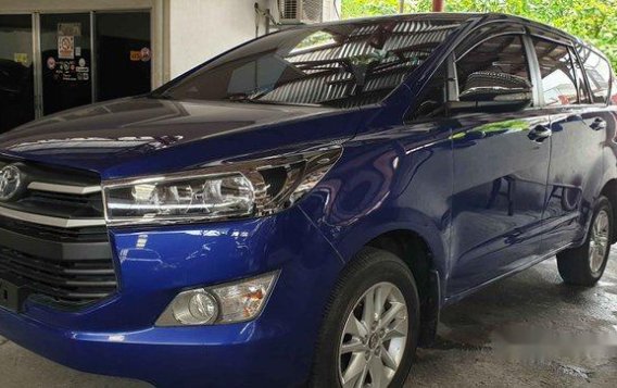 Selling Blue Toyota Innova 2017 at 12000 km in Quezon City-2