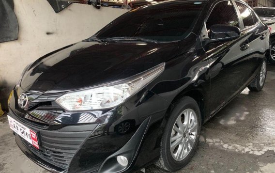 Black Toyota Vios 2018 Sedan for sale in Quezon City