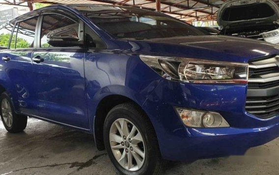 Selling Blue Toyota Innova 2017 at 12000 km in Quezon City