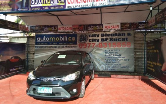 Sell Black 2014 Toyota Vios at Automatic Gasoline at 70000 km in Parañaque-1