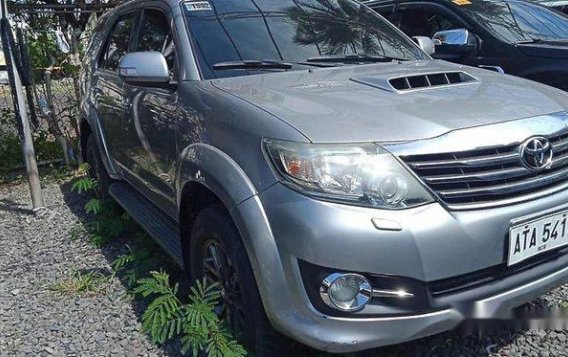 Sell Silver 2015 Toyota Fortuner at Automatic Diesel at 103000 km 