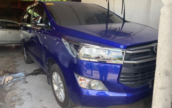 Blue Toyota Innova 2017 for sale in Automatic