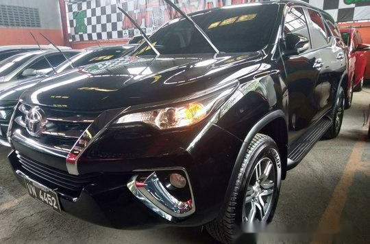 Black Toyota Fortuner 2017 for sale in Quezon City-2