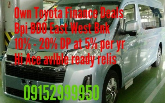 Brand New Toyota Hiace 2019 for sale in Manila