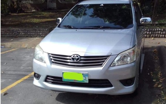 Toyota Innova 2013 Manual Gasoline for sale in Muntinlupa-1