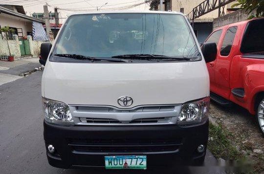 Sell White 2014 Toyota Hiace in Quezon City-1