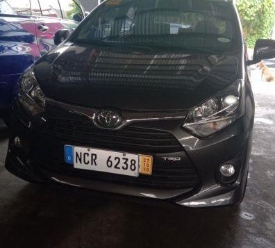 Gray Toyota Wigo 2018 Manual Gasoline for sale in Marikina