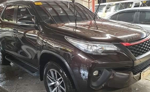 Brown Toyota Fortuner 2018 for sale in Automatic-1