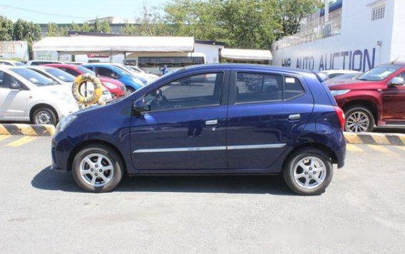 Blue Toyota Wigo 2016 Automatic Gasoline for sale in Muntinlupa-9