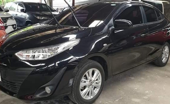 Black Toyota Vios 2019 Automatic Gasoline for sale in Marikina