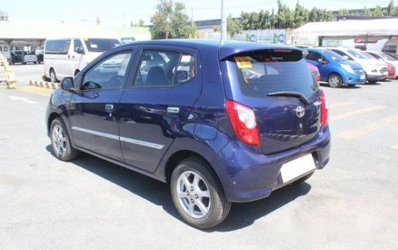 Blue Toyota Wigo 2016 Automatic Gasoline for sale in Muntinlupa-8