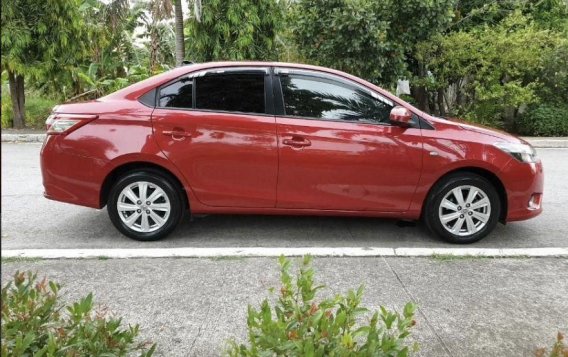 Selling Red Toyota Vios 2013 Automatic Gasoline at 88200 km in Santa Maria-2