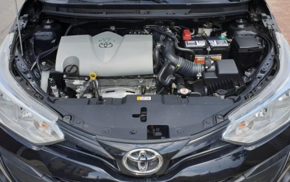 Black Toyota Vios 2019 Automatic Gasoline for sale in Quezon City-1