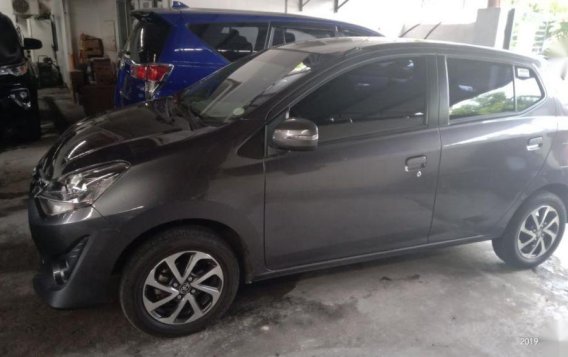 Gray Toyota Wigo 2018 Manual Gasoline for sale in Marikina-1