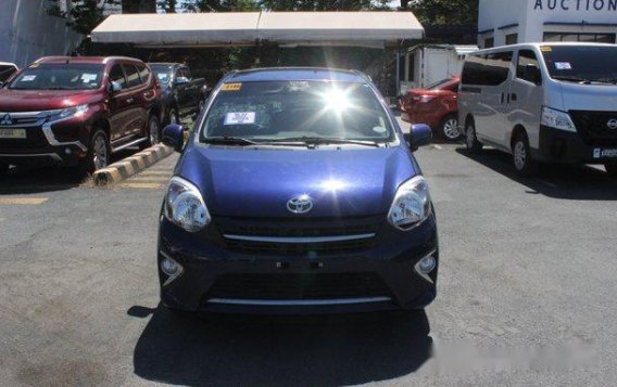 Blue Toyota Wigo 2016 Automatic Gasoline for sale in Muntinlupa-3