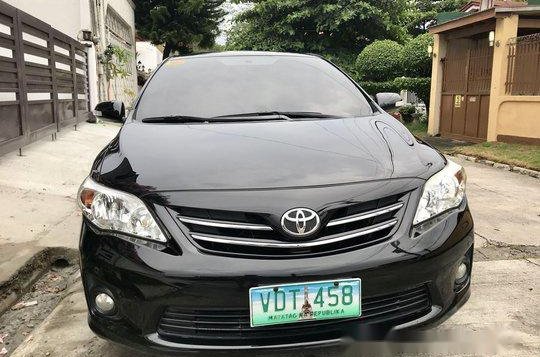 Black Toyota Corolla Altis 2013 Automatic Gasoline for sale in Parañaque