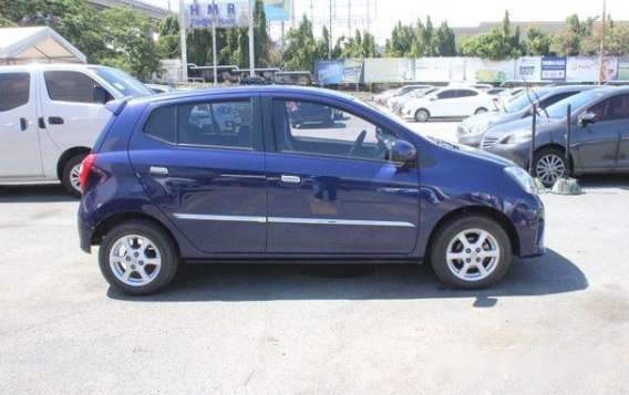 Blue Toyota Wigo 2016 Automatic Gasoline for sale in Muntinlupa-5