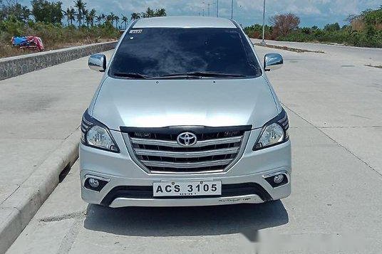 Silver Toyota Innova 2016 for sale Automatic