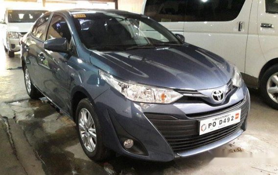 Blue Toyota Vios 2019 at 4000 km for sale in Makati