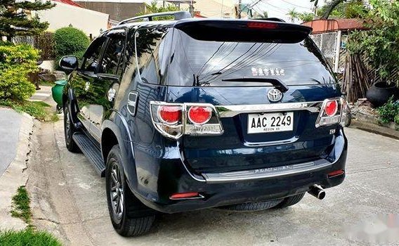 Sell Blue 2015 Toyota Fortuner at 50000 km in Manila-5