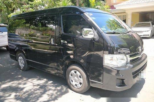 Black Toyota Hiace 2012 for sale in Manual-1