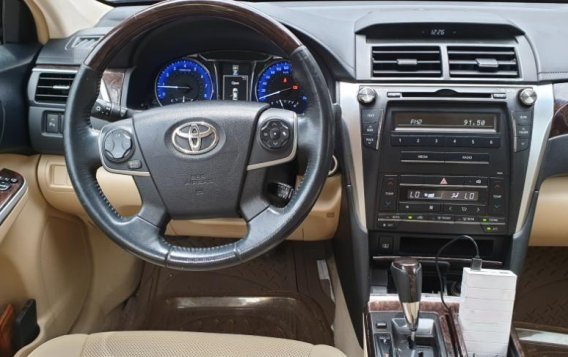 Black Toyota Camry 2015 Automatic Gasoline for sale in Quezon City-1