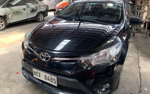 Selling Black Toyota Vios 2016 Manual Gasoline in Quezon City